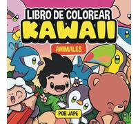 Libro de colorear kawaii: Animales kawaii