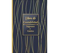 Libro de contabilidad: Cuaderno de ingresos y gastos para comerciantes individuales y pequeñas empresas -Libro de cuentas para autónomos . Formato A5 - 110 Páginas.01