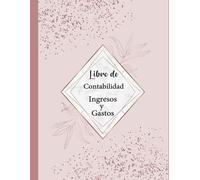 Libro de contabilidad: Cuaderno de ingresos y gastos para comerciantes individuales y pequeñas empresas -Libro de cuentas para autónomos . Formato A4 - 110 Páginas.01