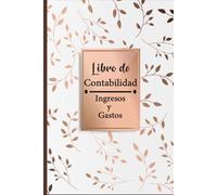 Libro de contabilidad: Cuaderno de ingresos y gastos para comerciantes individuales y pequeñas empresas -Libro de cuentas para autónomos . Formato A5 - 110 Páginas.05