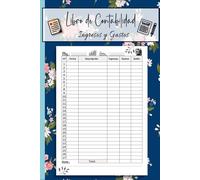 Libro de contabilidad: Cuaderno de ingresos y gastos para comerciantes individuales y pequeñas empresas -Libro de cuentas para autónomos . Formato A5 - 110 Páginas.12