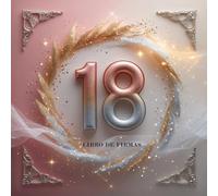 Libro de Firmas 18 Años - Cumpleaños Especial | Portada de Lujo en Rosa Dorado, Oro y Plata con Brillos Mágicos | Recuerdos Inolvidables