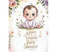 Libro de Firmas para Baby Shower: Álbum Recuerdo Vintage - 8.5X11: Elegante libro de recuerdos para niño o niña con 50 páginas para invitados, ... en acuarela - Diseño atemporal y neutral
