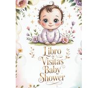 Libro de Firmas para Baby Shower: Álbum Recuerdo Vintage: Elegante libro de recuerdos para niño o niña con 50 páginas para invitados, preguntas ... en acuarela - Diseño atemporal y neutral