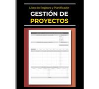 Libro de Registro y Planificador de Gestión de Proyectos | Planificación de Proyectos: Cuaderno de Seguimiento | Fases, Tareas, Presupuesto y Costos, Listas de Verificación, Porcentaje de Avance