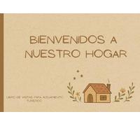 Libro de visitas para huéspedes alojamiento rural - airbnb-booking: libro rellenable para huéspedes de alojamiento rural