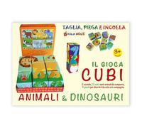LIBRO IL GIOCA CUBI ANIMALI & DINOSAURI EDIZIONI DEL BALDO