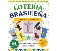 Libro para Colorear Brasil: 54 ilustraciones icónicas de Brasil con animales, comidas, monumentos, tradiciones y símbolos culturales | Una divertida ... través de Brasil para adolescentes y adultos