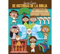 Libro para Colorear de Historias de la Biblia: Eventos y Personajes del Antiguo y Nuevo Testamento, incluyendo: Adán y Eva, El Arca de Noé, Moisés, ... y Resurrección de Jesús, ¡y mucho más!