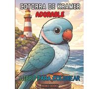 Libro para colorear de la cotorra de Kramer: Diseños de la cotorra de collar para adultos, adolescentes y niños, con páginas relajantes desde poses ... amantes de las aves y dueños de mascotas.