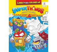 Libro para colorear Superthings Secret Spies Series - España