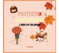 Libro per colorare autunnale HYGGE PLACE - Bold and Easy: Libro per colorare adulti e bambini - Coloring book