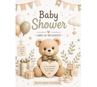 Libro recuerdos Baby Shower: Fiesta de Revelación del bebé