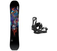LibTech - Fixations de snowboard all mountain - Pack Terrain Wrecker 2026 - Noir Noir L,M,XL,S