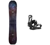 LibTech - Packs (snowboard + fix) - Snowboard all-mountain / freeride - Pack Golden Orca 2026 pour Homme - Violet Violet 164 cm