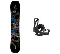 LibTech - Packs (snowboard + fix) - Snowboard all-mountain / freestyle - Pack T.Rice Pro 2026 pour Homme - Noir Noir 164 cm