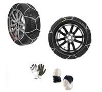 #LICA1 225/55 19'' Paire DE Chaines A Neige pour PNEUS Maille 9MM APPROUVÉE pour Roues DE Glace CÂBLE en Acier Inoxydable