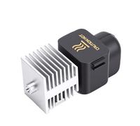 LICAEVEY 0.4mm Acier Durci Hotend pour A1 Mini Imprimante 3D | Hot End intégré avec manchon en silicone, résistant à l\'usure, haute température 300 ℃, pour A1 et A1 Mini