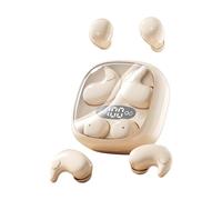 LICAEVEY 2 Paires D'écouteurs de Sommeil, écouteurs sans Fil BT 6.0 avec étui de Chargement pour Les Exercices de Travail sur Le côté, Petit Design Plat, Léger et Confortable (Couleur de Peau)