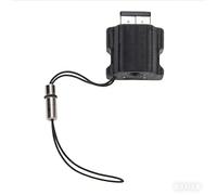 LICAEVEY Adaptateur de Charge avec Prise Jack 3,5 Mm pour GBA SP - Convertisseur D'interface de Type C et Port Audio pour Casque, Comprend Une Corde de Suspension Anti-Perte (Black)