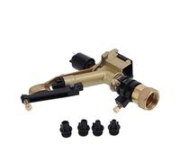 LICAEVEY Arroseur à Impact, Rotatif Robuste avec Angle Réglable, Culbuteur DN25 pour l'irrigation du Jardin, Tête de Pulvérisation d'eau à Noyau de Cuivre