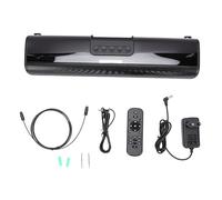 LICAEVEY Barre de Son pour Smart TV, Haut-Parleur TV 60 W 2.0 Canaux Bluetooth 5.0, Barre de Son Home Cinéma avec Deux Tweeters et Woofers pour/PC/projecteur (Prise UE)