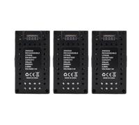 LICAEVEY Batterie d'Hélicoptère Compatible avec RC Era C138 C138pro, Alimentation Haute Performance 7,4 V 350 MAh pour Vol prolongé, Remplacement Léger pour Hélicoptère télécommandé (3PCS)