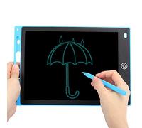 LICAEVEY Bloc-Notes LCD 10 Pouces, Tablette de Dessin sans Lumière Bleue pour Enfants, comme du Papier, écriture en Un Clair et 5 Couleurs (Blue)