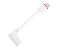 LICAEVEY Câble adaptateur USB C pour panneau solaire compatible avec Ring Spotlight Cam Pro/Plus, Stick Up Cam Pro, Super panneau solaire (1ère génération), plastique PU durable, connecteur de