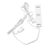 LICAEVEY Câble D'extension ARGB 1 à 3, Cordon Répartiteur RVB Adressable à 3 Broches pour Ventilateurs de Refroidissement D'ordinateur et Bandes Lumineuses LED, Manchon en (WHITE)