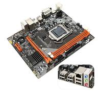 LICAEVEY Carte Mère D'ordinateur pour 2e et 3e Génération I3 I5 I7 LGA 1155 CPU DDR3 16 Go de RAM, Carte Mère de Bureau H61 M.2 avec Support de Disque Dur NVME SATA Double Mode M.2