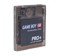 LICAEVEY Cartouche de Jeu Adaptée aux Consoles de Jeux Gameboy, Mémoire 4G 64 Mo, Carte de Jeu Rétro 1000 en 1, Compatible avec GB GBC GBA GBA SP (Blanc Transparent) (Blanc Transparent) (Gris