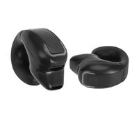 LICAEVEY Casque à Oreille Ouverte GD28, écouteur Unique Bluetooth 5.3, Clip d'oreille, Son Stéréo HiFi étanche IPX4, Contour d'oreille Magnétique, Commande à Une Touche pour la Course à (Black)