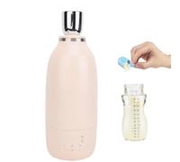 LICAEVEY Chauffe-lait Portable 500 Ml - Chaudière à Eau Chaude Isolée sans Fil Rechargeable en Acier Inoxydable, Chauffage Rapide et Maintien au Chaud Pendant 50 Heures pour les Voyages