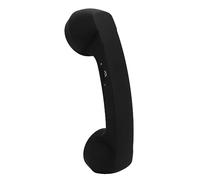 LICAEVEY Combiné Téléphonique Rétro sans Fil Bluetooth, Récepteur pour Téléphone Portable avec Haut-Parleur HD, Microphone et Contrôle du Volume pour Appels Bluetooth sur Téléphone (Black)
