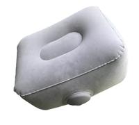 LICAEVEY Coussin Gonflable pour Repose-Pieds, Portatif, Surélévation de | Surface en tissu floqué, gonflage rapide, support d\'élévation des jambes, convient au sac à dos, au bureau à domicile et