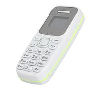 LICAEVEY Déverrouillé 2G GSM Mini Téléphone pour Les Seniors - Le Plus Petit Mobile du Monde avec Un écran de 0,66 ", Une Double Carte SIM, de Grands Boutons, Une Prise en Charge (White)