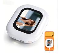 LICAEVEY Écran de Selfie de Téléphone HD de 2,01 Pouces avec Support Magnétique, Affichage de la Caméra Arrière Bluetooth de Type C, Moniteur de Rapport Réglable Rotatif pour Le Streaming