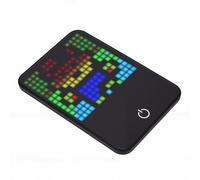 LICAEVEY Écran Pixel LED Magnétique, Contrôle par Application BT, écran d'art Pixel personnalisé avec édition Intelligente pour Smartphone, Fête, Concert, Club, Bureau
