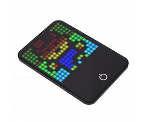 LICAEVEY Écran Pixel LED Magnétique, Contrôle par Application BT, écran d'art Pixel personnalisé avec édition Intelligente pour Smartphone, Fête, Concert, Club, Bureau