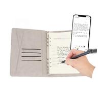 LICAEVEY Ensemble de Carnet de Notes Numérique Intelligent, Papier Bluetooth en Temps Réel vers Synchronisation Numérique et Conversion OCR en Texte pour Notes D'étude, Réunions et (Black)