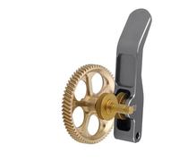 LICAEVEY Ensemble D'engrenages D'extrudeuse de Revêtement Nano DLC pour Série Lab A1, Kit D'engrenages de Mise à Niveau en Acier trempé et en Laiton avec Poignée en Aluminium Léger