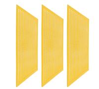 LICAEVEY Exclusion de Reine des Abeilles, 3 Grilles de Piège à Reine en Plastique pour l'apiculture, Panneau Séparateur de pour Boîte à Miel, avec Grille Précise pour Garder la à l'extérieur, pour