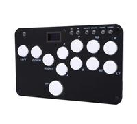 LICAEVEY Fight Stick pour PS Switch Steam Deck Gagne Android OS X, 12 Touches RGB Effets de Lumière Contrôleur de Jeu à Faible Latence échangeable à Chaud