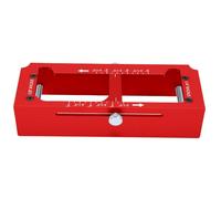 LICAEVEY Gabarit de Charnière de Porte Réglable avec Guide de Profondeur | Construction en alliage d\'aluminium, mèche de routeur 1/4 pouces, mèche à centrage automatique, étui de rangement Compact