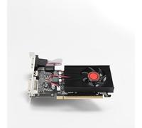 LICAEVEY GT610 2GB DDR3 64BIT PCI Express X16 Carte Graphique pour Les Jeux PC de Bureau, Entreprise et Multimédia avec Ventilateur de Refroidissement Silencieux VGA DVI