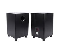 LICAEVEY Haut-Parleur de Caisson de Basses Domestique 100 W, Pilote de Basses Profondes Passives de 6,5 Pouces avec Armoire en MDF, Plug and Play pour Systèmes Audio de Cinéma Maison et