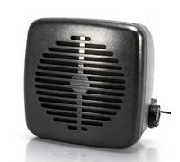 LICAEVEY Haut-Parleur Externe Rectangulaire pour Radios MotoTRBO et CB, Sortie Audio Forte 5 W, Design Plug and Play 3,5 Mm, Haut-Parleur émetteur-récepteur Mobile Compact pour