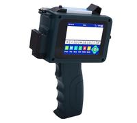 LICAEVEY Imprimante à Jet d'encre Portable, Hauteur d' de 12,7 Mm, Machine de Codage à Jet 'Encre Portable 600 DPI avec Cartouche 'Encre, écran Tactile pour Numéro de Date, Code à