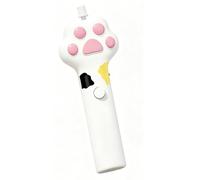 LICAEVEY Jouet Lanceur de Disque Volant Rechargeable pour Chat, 6 Disques | Hélice lumineuse LED, jeu interactif de récupération de chasse, alimenté par USB, amusant pour animaux de compagnie en